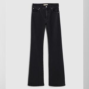 Madewell Black Flare & Wide Leg Jeans